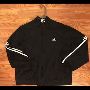 Adidas Black Zip Up